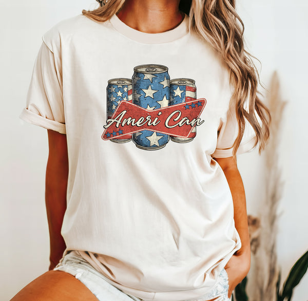 AMERI "CAN" GRAPHIC TEE