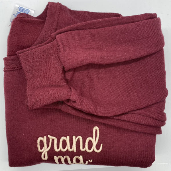 M Maroon / Cream Grandma