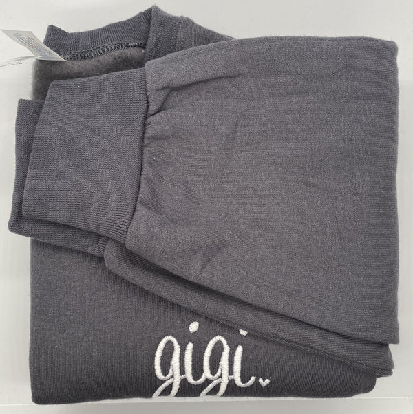 M Charcoal / White Gigi