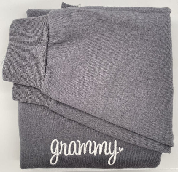 L Charcoal / White Grammy