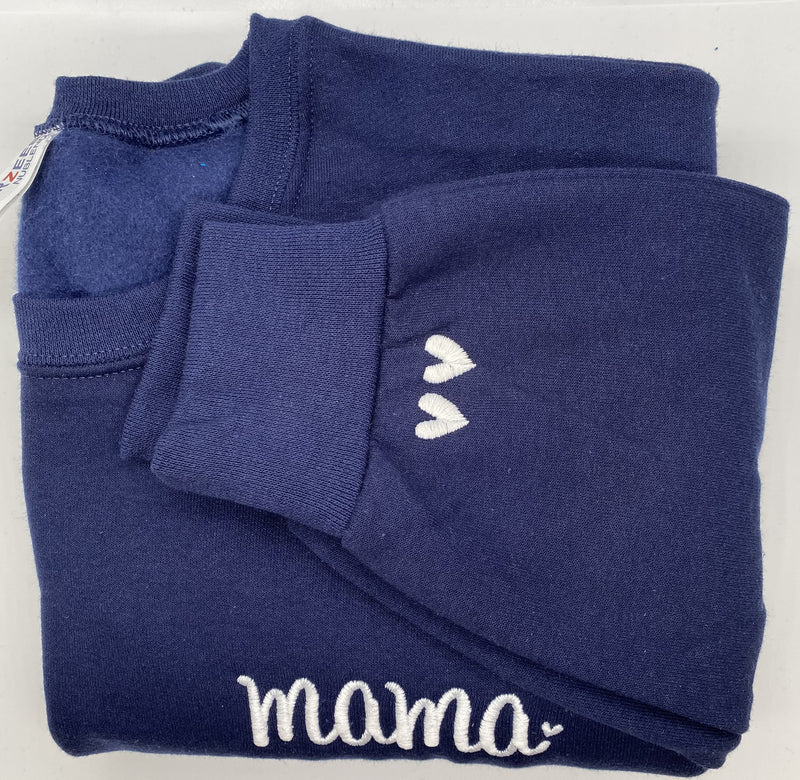 Mama Heart Stitched - Overstock Size Large